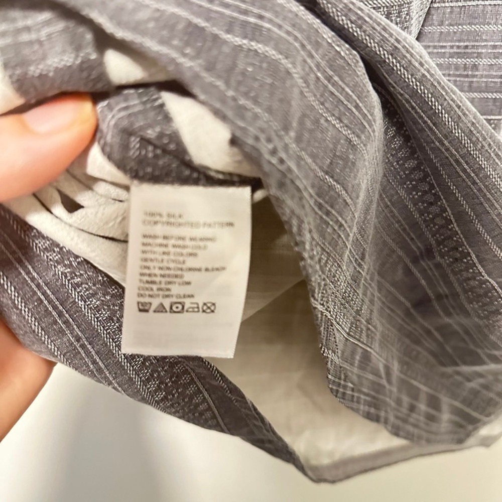 Tommy Bahama Mens XXL Line Em Up Shirt Steel Wool Grey Cocktail Graphic NWT - Picture 9 of 12
